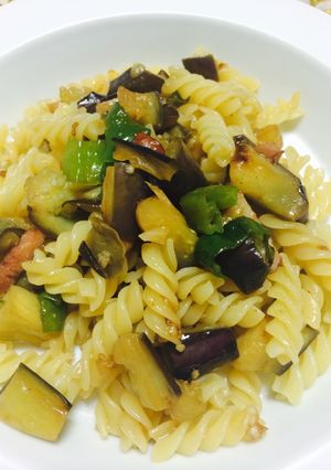夏ナスと青唐辛子のパスタ^ ^-レシピのメイン写真
