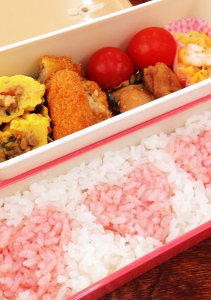 簡単で可愛い！ハートのお弁当！-レシピのメイン写真