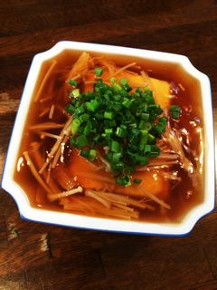 簡単めんつゆで豆腐のあんかけ-レシピのメイン写真