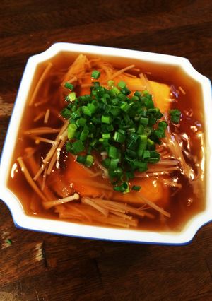 簡単めんつゆで豆腐のあんかけ-レシピのメイン写真