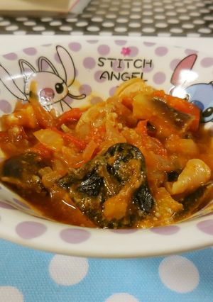 なすと鶏のトマト煮-レシピのメイン写真