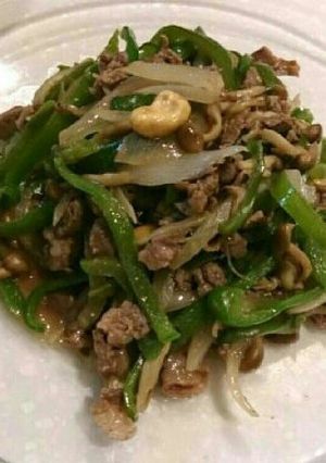 ☆ピーマンと牛肉のカシューナッツ炒め☆-レシピのメイン写真
