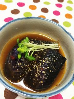 韓国風ピリ辛アレンジ♡なすの煮浸し-レシピのメイン写真