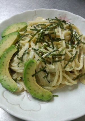 アボカド&明太子のクリームパスタ-レシピのメイン写真