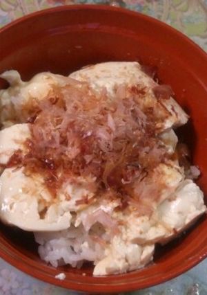 とろーりチーズ豆腐丼-レシピのメイン写真