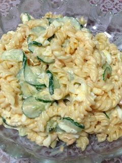 簡単!シンプルな卵マカロニサラダ♡-レシピのメイン写真