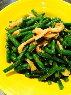 絶品★インゲンと油揚げの胡麻和え-レシピのメイン写真
