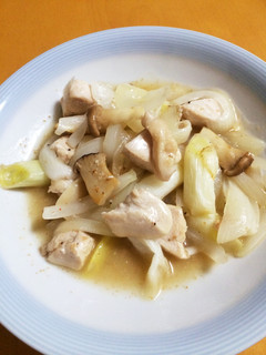 塩ドレッシングで鳥肉の塩炒め-レシピのメイン写真