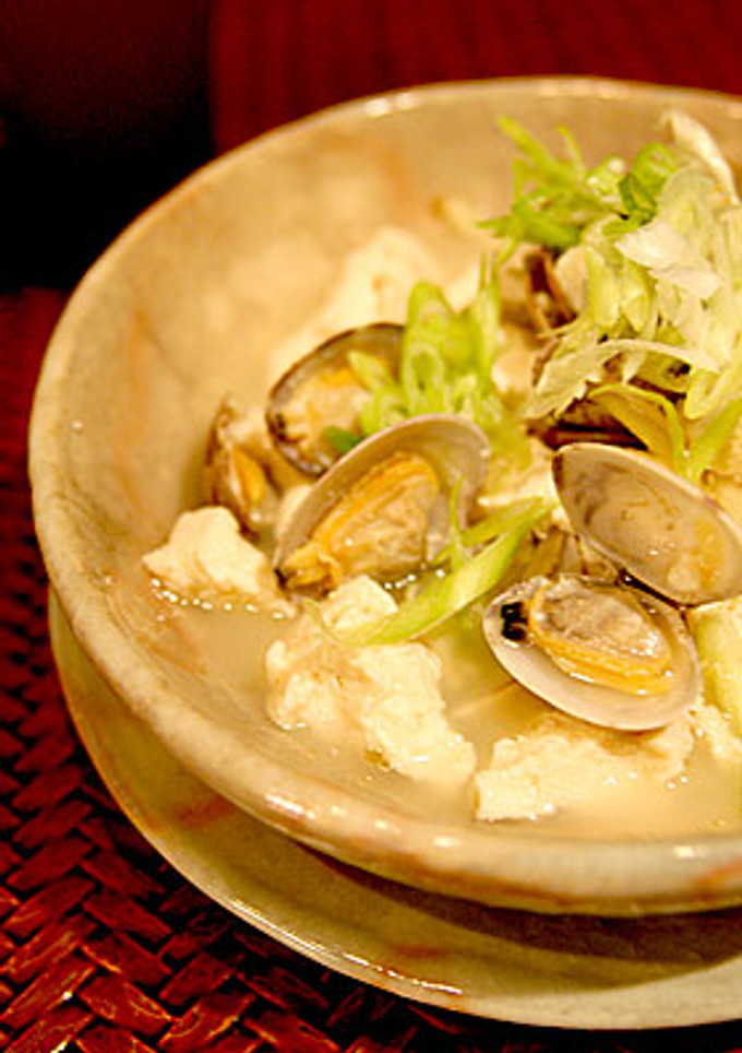あさりとお豆腐の白みそ酒蒸し-レシピのメイン写真