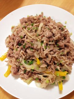 豚肉の梅炒め-レシピのメイン写真