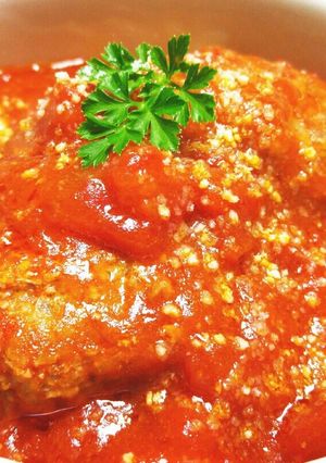 ◆トマト煮込みハンバーグ♪◆-レシピのメイン写真