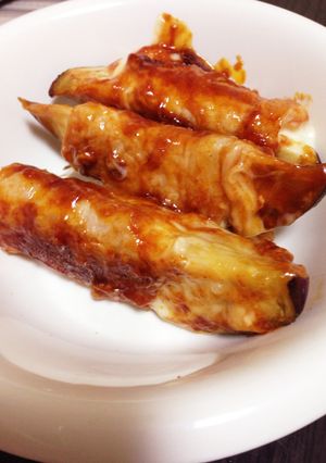 ナスのチーズ肉巻き-レシピのメイン写真