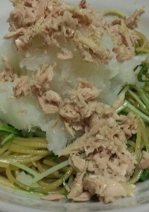 ツナと大根のパスタ-レシピのメイン写真