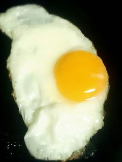 *余熱で目玉焼き*-レシピのメイン写真