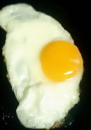 ＊余熱で目玉焼き＊-レシピのメイン写真