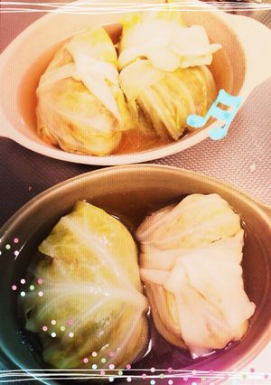 男子も喜ぶ♡簡単節約ロールキャベ＆肉詰め-レシピのメイン写真