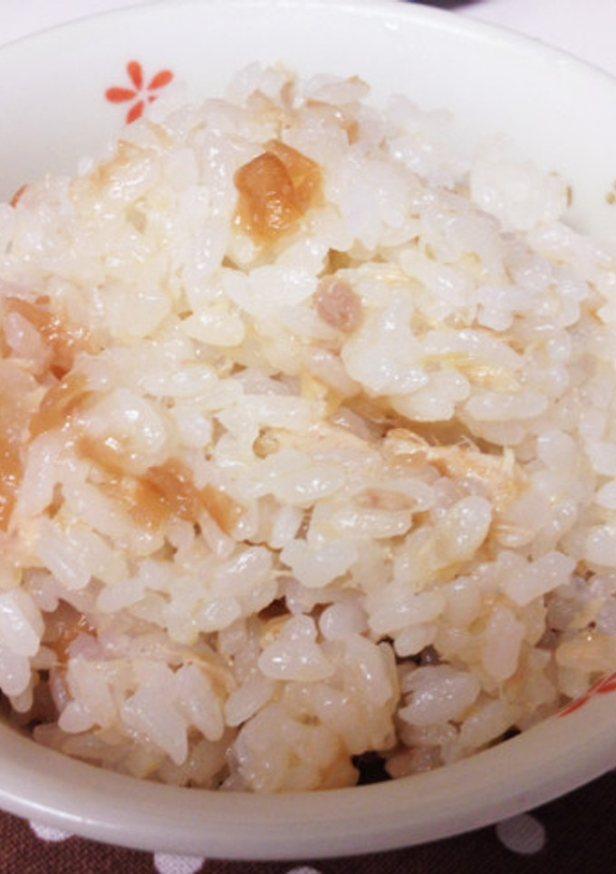 ☆簡単☆ツナと梅の炊き込みご飯-レシピのメイン写真