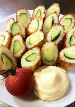 簡単5分♪きゅうり&竹輪の美味い焼き-レシピのメイン写真