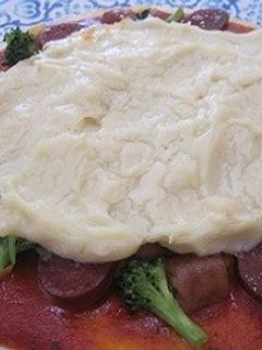 チーズを使わないトロ~りとろけるピザ-レシピのメイン写真