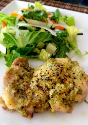 チキンとバジルのオーブン焼き-レシピのメイン写真