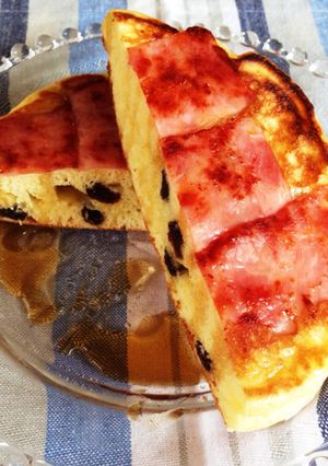 あまじょっぱお食事ホットケーキ-レシピのメイン写真