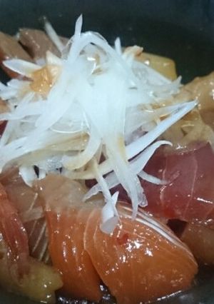 酒飲みの韓国風海鮮丼-レシピのメイン写真
