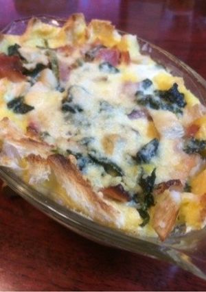 簡単!低脂肪牛乳でキッシュ トースターで-レシピのメイン写真