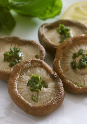 塩レモン&バジル風味♡ジューシー焼き椎茸-レシピのメイン写真