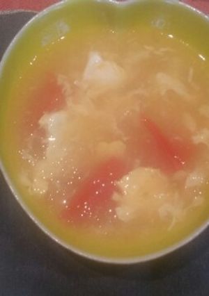 ♡トマトかきたまスープ-レシピのメイン写真