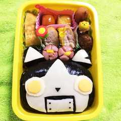 รูปของ 妖怪ウォッチ ロボニャンのキャラ弁