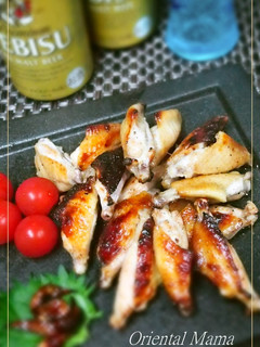 ★ビールに最高!手羽中のグリル焼き!-レシピのメイン写真