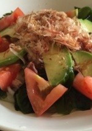 お手軽ランチ 夏野菜の冷やしうどん-レシピのメイン写真