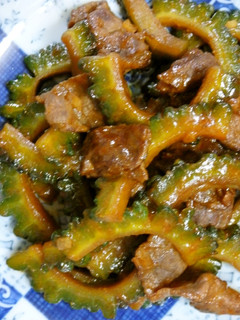 ゴーヤと牛肉のコチジャン炒め-レシピのメイン写真