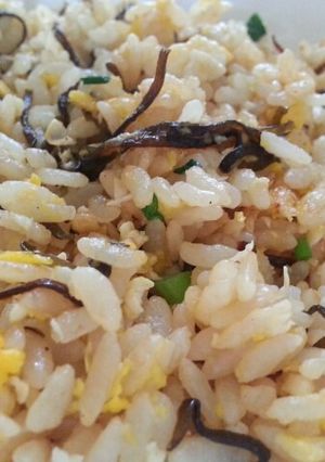 一人ランチに塩昆布チャーハン-レシピのメイン写真