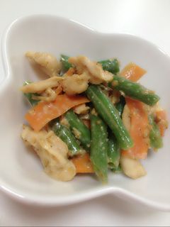 *いんげんの醤油マヨ和え*-レシピのメイン写真