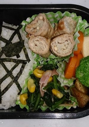 海苔だけで簡単 スパイダーマン弁当-レシピのメイン写真