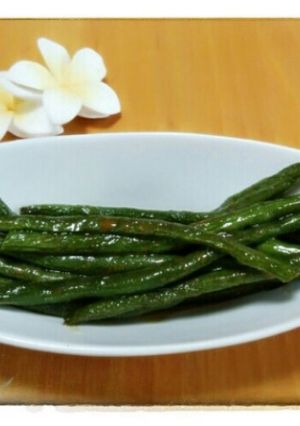 くったり☆揚げいんげんの辛子醤油和え-レシピのメイン写真