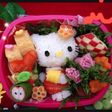 キャラ弁教室 明日はキティちゃん