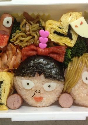 ゲゲゲの鬼太郎キャラ弁-レシピのメイン写真