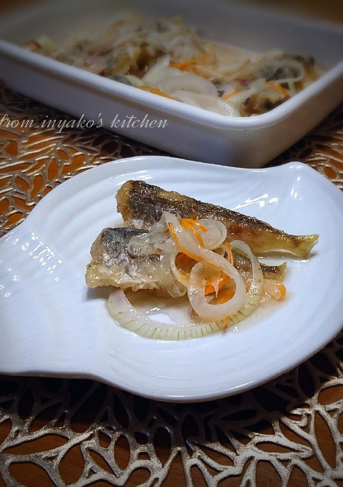 *作り置きにも良い豆鯵の南蛮漬け*-レシピのメイン写真