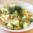 簡単!アボカドとなめ茸のさっぱりパスタ
