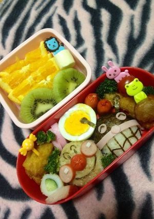 アンパンマンキャラ弁-レシピのメイン写真