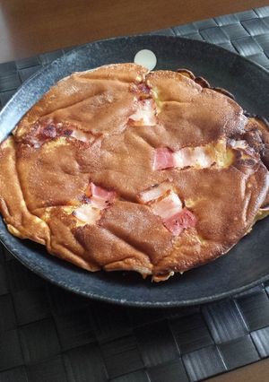 ベーコンパンケーキ-レシピのメイン写真