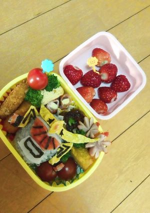 ガイム　キャラ弁-レシピのメイン写真