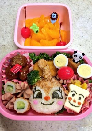 ドキンちゃん　キャラ弁-レシピのメイン写真