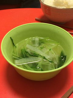 大根と水菜のあっさりスープ-レシピのメイン写真