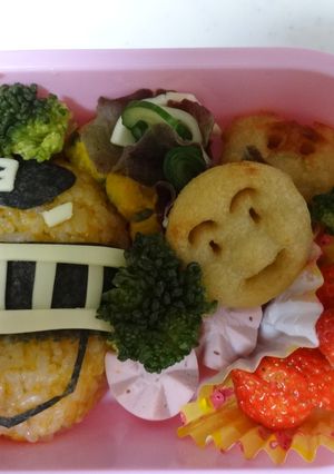 トッキュー3号キャラ弁-レシピのメイン写真