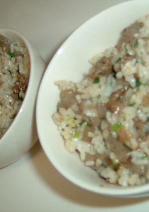 牛肉とこんにゃくの甘辛煮の混ぜご飯-レシピのメイン写真