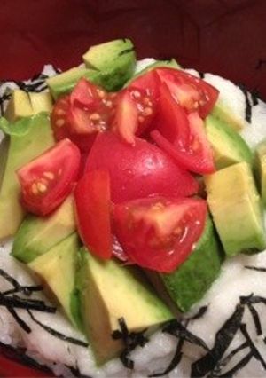 アボカド丼-レシピのメイン写真