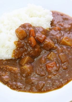 カレーライス+鰹節-レシピのメイン写真